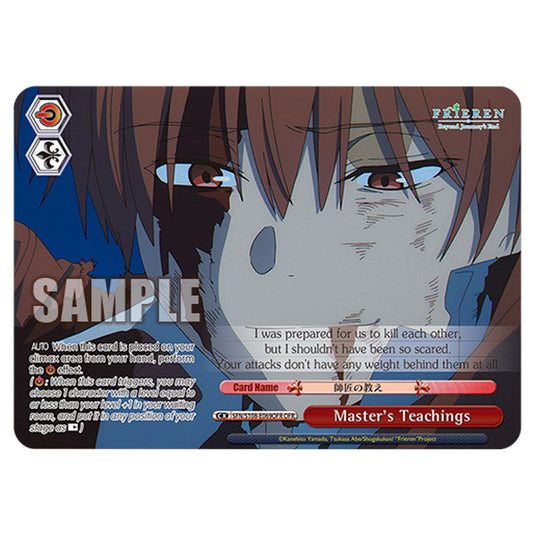 Climax SFN/S108-E069OFR card from the Weiss Schwarz set Frieren Beyond Journey's End