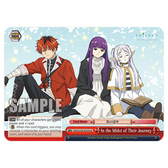 Climax SFN/S108-E070 card from the Weiss Schwarz set Frieren Beyond Journey's End