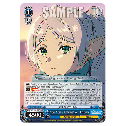 Character SFN/S108-E079S card from the Weiss Schwarz set Frieren Beyond Journey's End