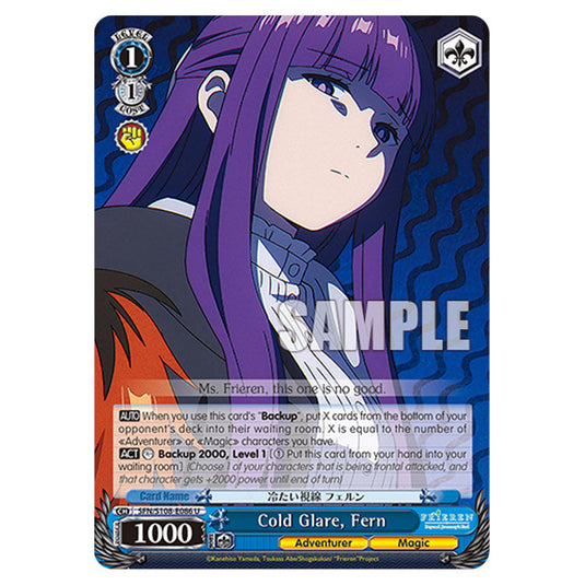 Character SFN/S108-E086 card from the Weiss Schwarz set Frieren Beyond Journey's End