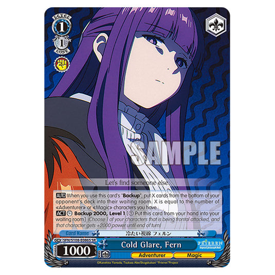 Character SFN/S108-E086S card from the Weiss Schwarz set Frieren Beyond Journey's End