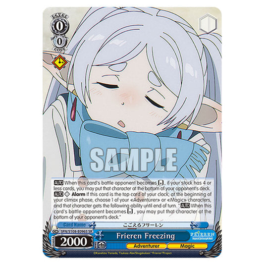 Character SFN/S108-E096S card from the Weiss Schwarz set Frieren Beyond Journey's End