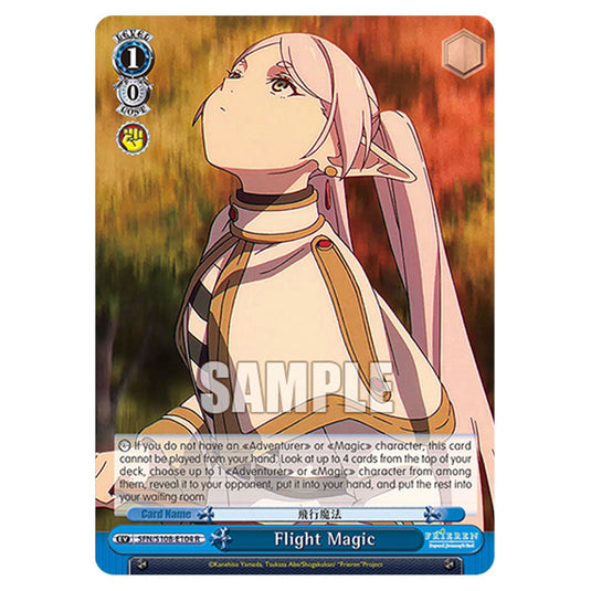 Event SFN/S108-E104 card from the Weiss Schwarz set Frieren Beyond Journey's End