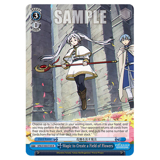 Event SFN/S108-E105 card from the Weiss Schwarz set Frieren Beyond Journey's End