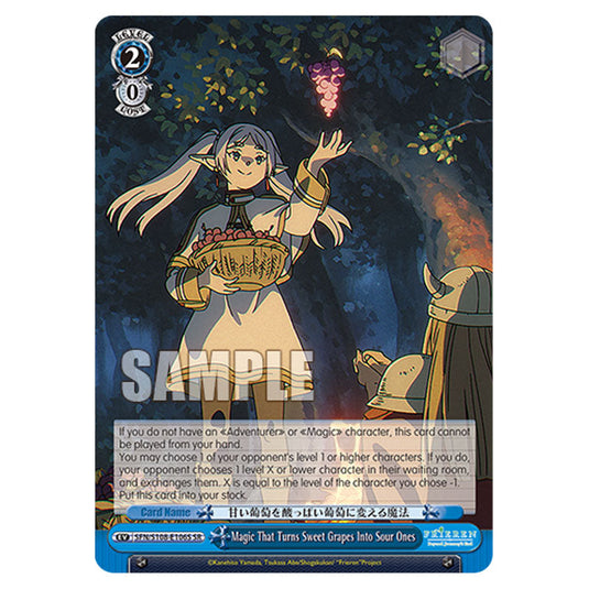 Event SFN/S108-E106S card from the Weiss Schwarz set Frieren Beyond Journey's End