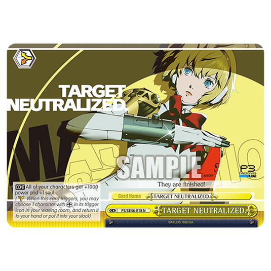Climax P3/SE46-E18 card from the Weiss Schwarz set Persona 3 Reload