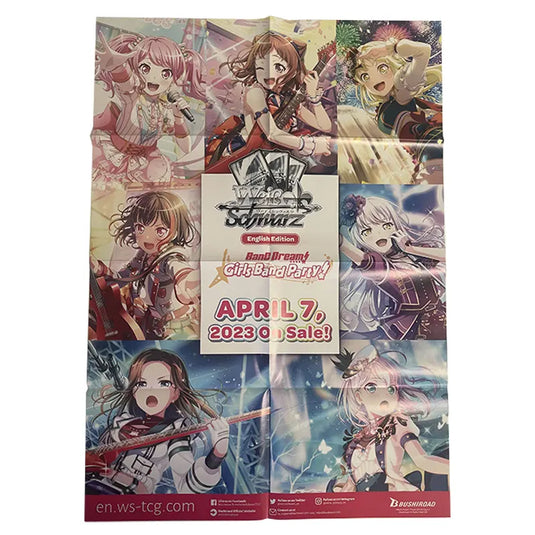 Weiss Schwarz - Bang Dream - Girls Band Party - Poster