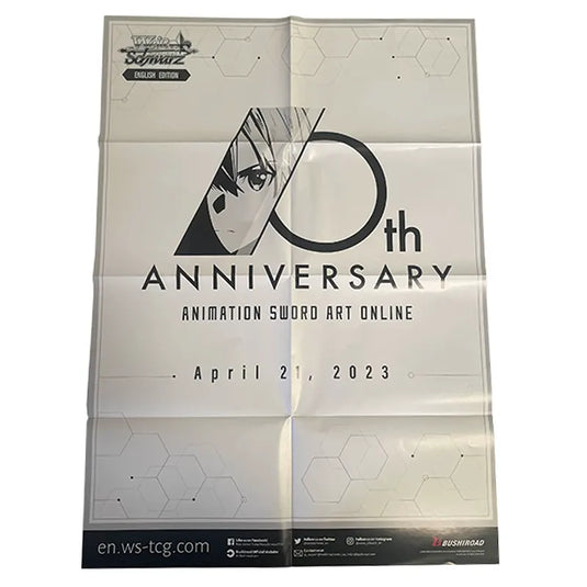 Weiss Schwarz - Sword Art Online 10th Anniversary - A2 Poster