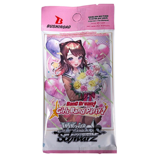 Weiss Schwarz - BanG Dream! Girls Band Party! - Countdown Collection - Premium Booster Pack