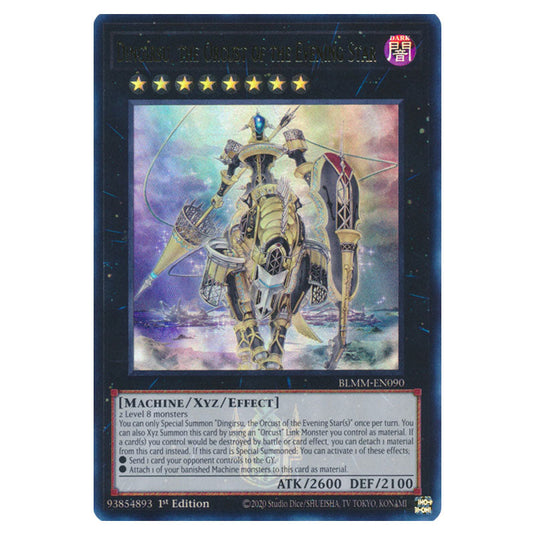 Dingirsu, the Orcust of the Evening Star BLMM-EN090 card from the Yu-Gi-Oh! set Battles of Legend: Monster Mayhem