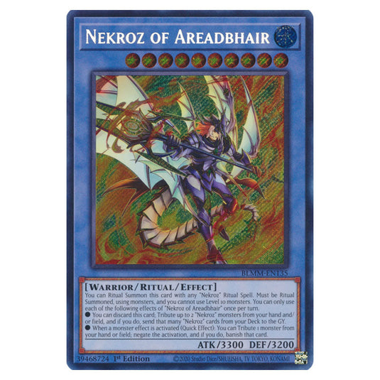 Nekroz of Areadbhair BLMM-EN135 card from the Yu-Gi-Oh! set Battles of Legend: Monster Mayhem