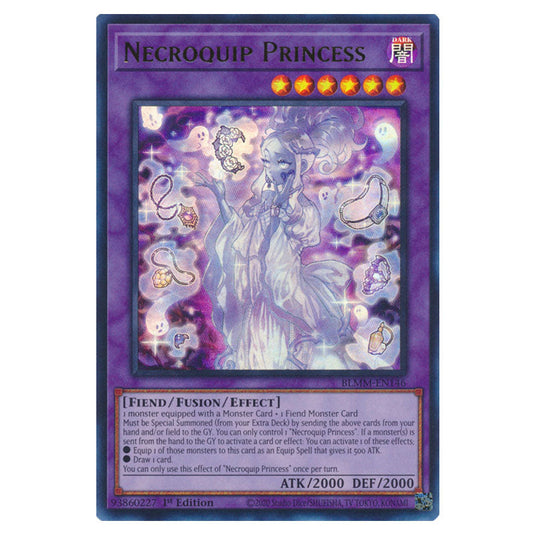 Necroquip Princess BLMM-EN146a card from the Yu-Gi-Oh! set Battles of Legend: Monster Mayhem