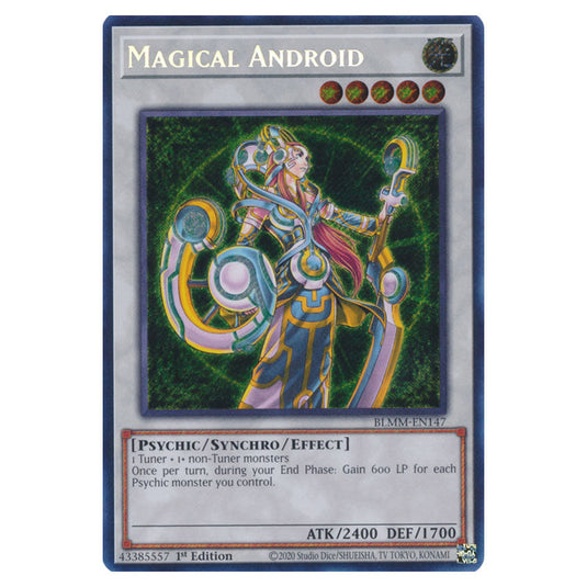 Magical Android BLMM-EN147 card from the Yu-Gi-Oh! set Battles of Legend: Monster Mayhem