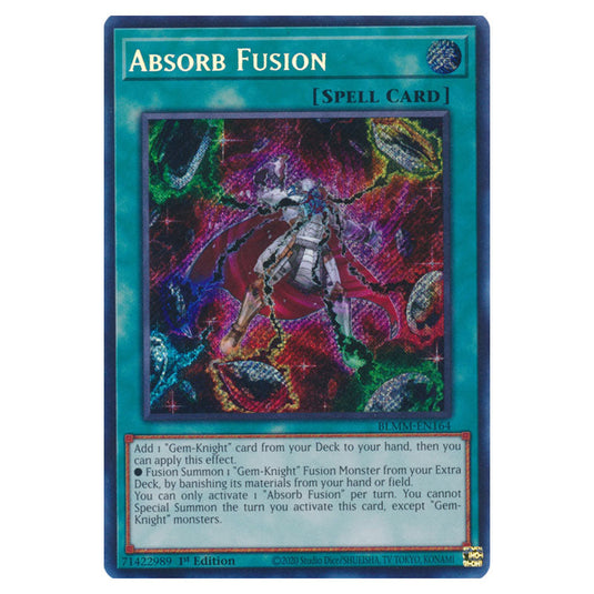 Absorb Fusion BLMM-EN164 card from the Yu-Gi-Oh! set Battles of Legend: Monster Mayhem