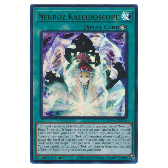 Nekroz Kaleidoscope BLMM-EN166 card from the Yu-Gi-Oh! set Battles of Legend: Monster Mayhem