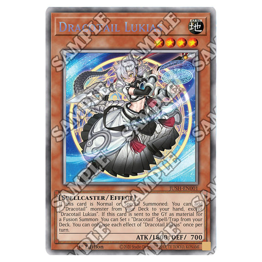Yu-Gi-Oh! - Justice Hunters - Dracotail Lukias (Starlight Rare) JUSH-EN001b