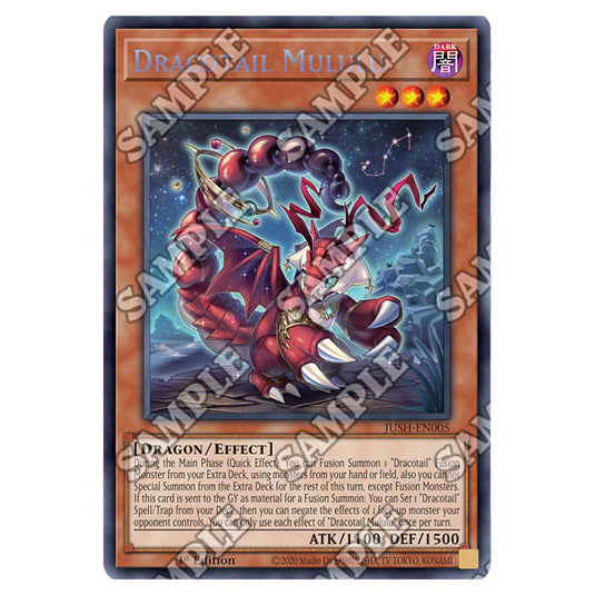Yu-Gi-Oh! - Justice Hunters - Dracotail Mululu (Collector's Rare) JUSH-EN005a