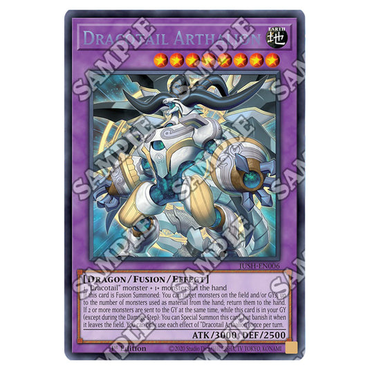 Yu-Gi-Oh! - Justice Hunters - Dracotail Arthalion (Collector's Rare) JUSH-EN006a