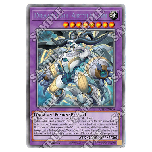 Yu-Gi-Oh! - Justice Hunters - Dracotail Arthalion (Starlight Rare) JUSH-EN006b