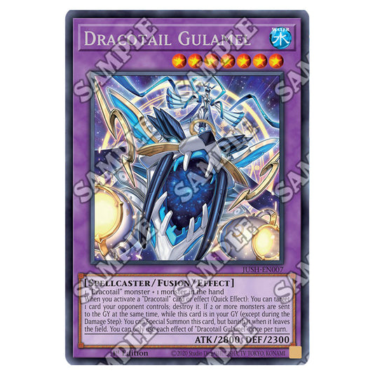 Yu-Gi-Oh! - Justice Hunters - Dracotail Gulamel (Rare) JUSH-EN007