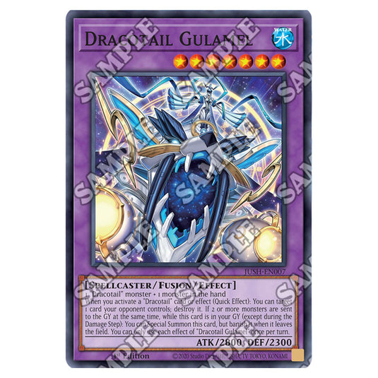 Yu-Gi-Oh! - Justice Hunters - Dracotail Gulamel (Super Rare) JUSH-EN007a
