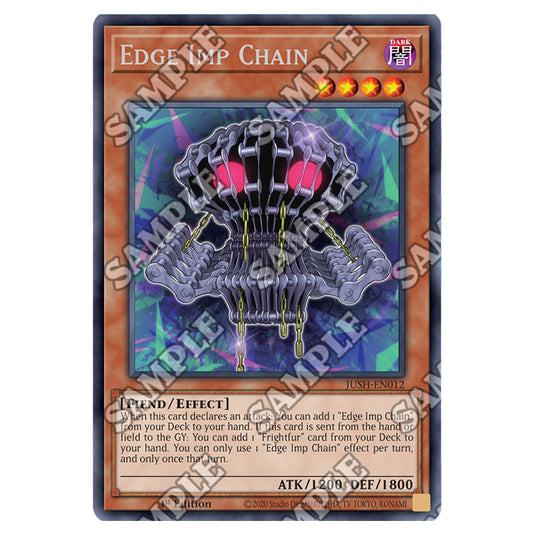 Yu-Gi-Oh! - Justice Hunters - Edge Imp Chain (Rare) JUSH-EN012