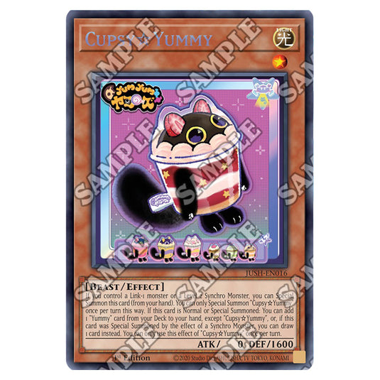 Yu-Gi-Oh! - Justice Hunters - Cupsy☆Yummy (Collector's Rare) JUSH-EN016a
