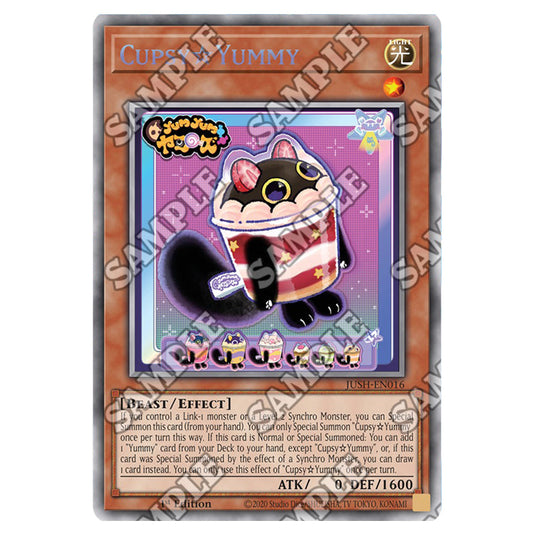 Yu-Gi-Oh! - Justice Hunters - Cupsy☆Yummy (Starlight Rare) JUSH-EN016b