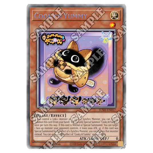 Yu-Gi-Oh! - Justice Hunters - Cooky☆Yummy (Starlight Rare) JUSH-EN017b