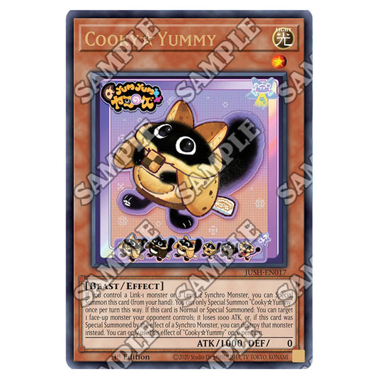 Yu-Gi-Oh! - Justice Hunters - Cooky☆Yummy (Ultra Rare) JUSH-EN017