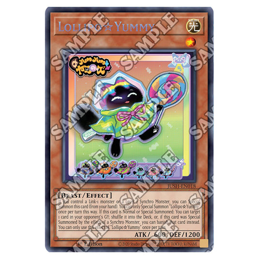 Yu-Gi-Oh! - Justice Hunters - Lollipo☆Yummy (Collector's Rare) JUSH-EN018a