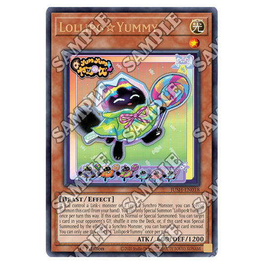 Yu-Gi-Oh! - Justice Hunters - Lollipo☆Yummy (Ultra Rare) JUSH-EN018