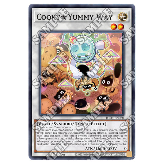 Yu-Gi-Oh! - Justice Hunters - Cooky★Yummy Way (Super Rare) JUSH-EN020a