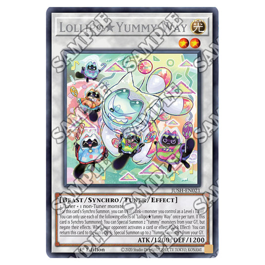 Yu-Gi-Oh! - Justice Hunters - Lollipo★Yummy Way (Rare) JUSH-EN021