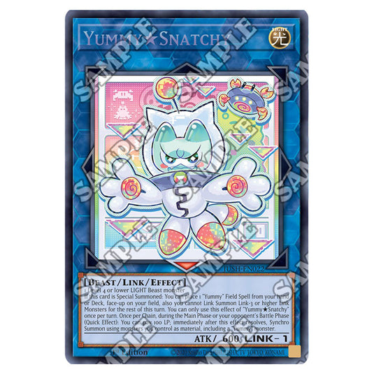 Yu-Gi-Oh! - Justice Hunters - Yummy★Snatchy (Collector's Rare) JUSH-EN022a