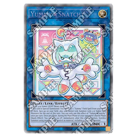 Yu-Gi-Oh! - Justice Hunters - Yummy★Snatchy (Starlight Rare) JUSH-EN022b