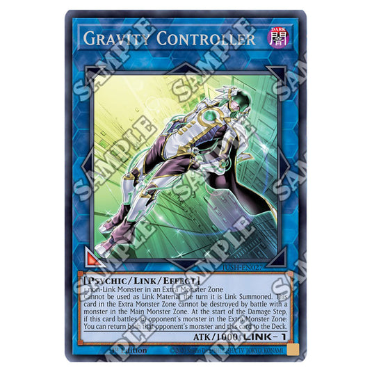 Yu-Gi-Oh! - Justice Hunters - Gravity Controller (Rare) JUSH-EN027