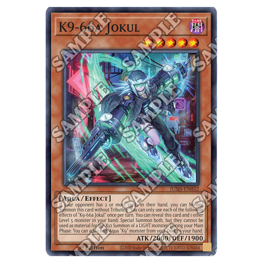 Yu-Gi-Oh! - Justice Hunters - K9-66a Jokul (Super Rare) JUSH-EN032