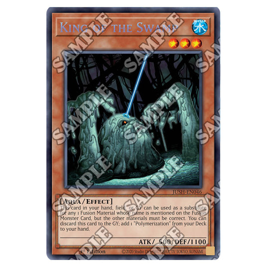 Yu-Gi-Oh! - Justice Hunters - King of the Swamp (Rare) JUSH-EN046