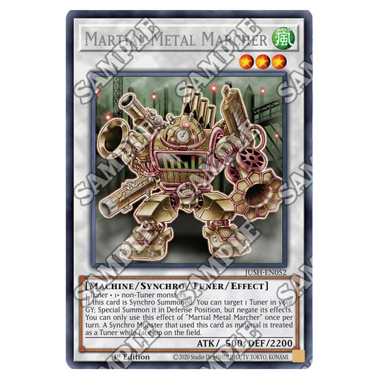 Yu-Gi-Oh! - Justice Hunters - Martial Metal Marcher (Rare) JUSH-EN052 Yu-Gi-Oh! - Justice Hunters - Martial Metal Marcher (Rare) JUSH-EN052