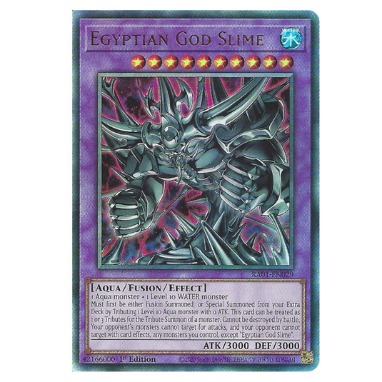 Yu-Gi-Oh! - 25th Anniversary Rarity Collection - Egyptian God Slime (Ultimate Rare) RA01-EN029-ULTIR