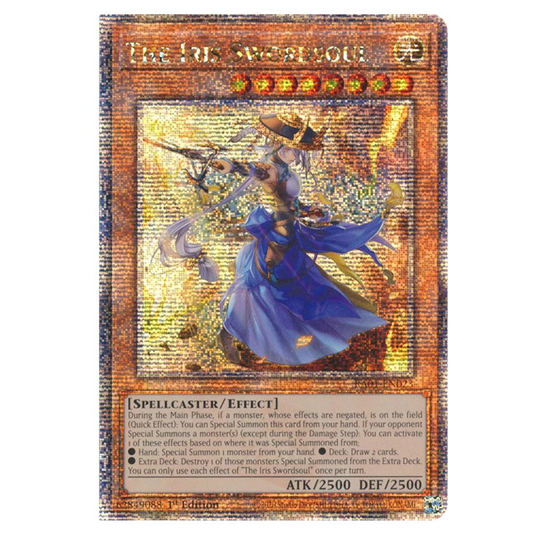 Yu-Gi-Oh! - 25th Anniversary Rarity Collection - The Iris Swordsoul (Quarter Century Secret Rare) RA01-EN023-QCSR