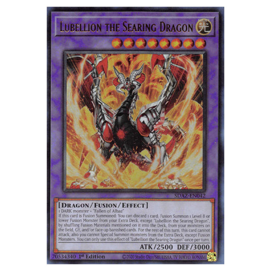 Yu-Gi-Oh! - Structure Deck - Albaz Strike - Lubellion the Searing Drag Yu-Gi-Oh! - Structure Deck - Albaz Strike - Lubellion the Searing Drag