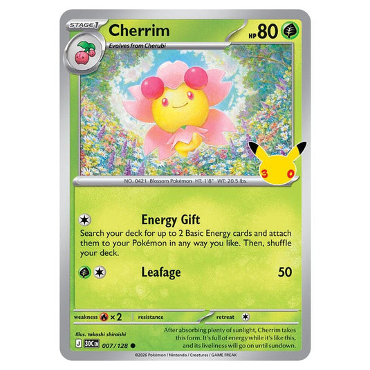 Pokemon - 30th Celebration - Cherrim - 007/128
