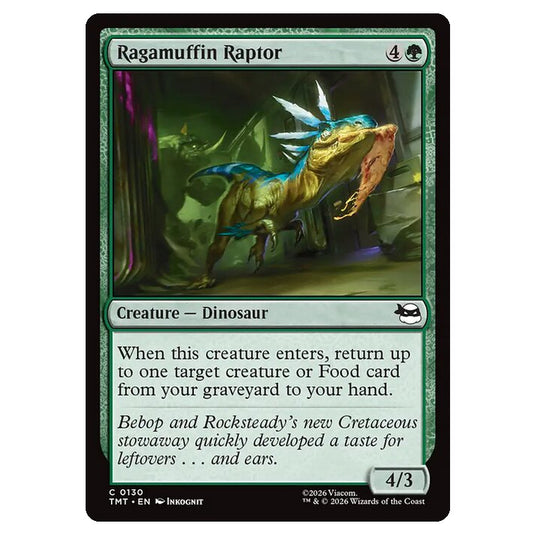 Magic The Gathering - Teenage Mutant Ninja Turtles - Ragamuffin Raptor - 0130