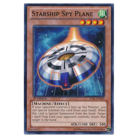 Yu-Gi-Oh! - Legacy of the Valiant - Starship Spy Plane (Common) LVAL-EN099