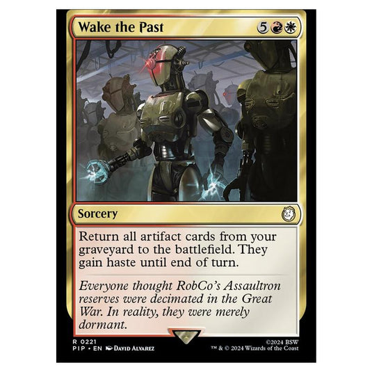 Magic The Gathering - Universes Beyond - Fallout - Wake the Past - 0221
