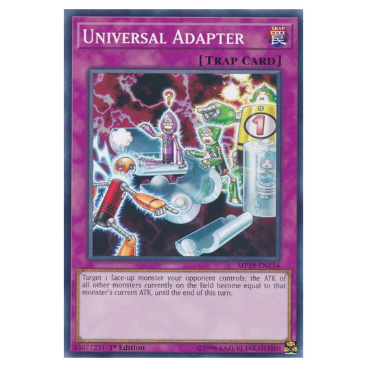 Yu-Gi-Oh! - 2019 Gold Sarcophagus Tin Mega Pack - Universal Adapter (Common) MP19-EN134