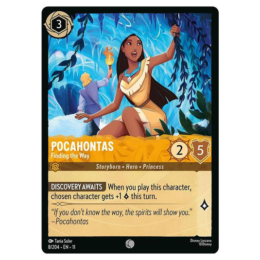 Lorcana - Winterspell - Pocahontas - Finding the Way (Common) - 008/204