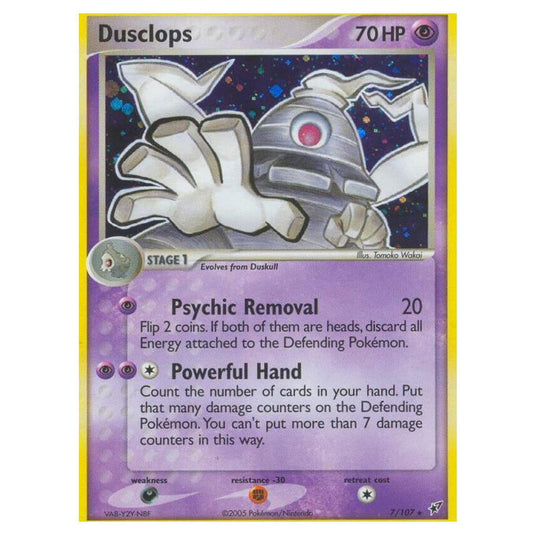 Pokemon - EX Deoxys - Dusclops - 007